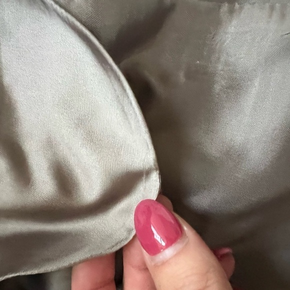 Like New Hart Schaffner Marx Charcoal Gray Pinstripe Blazer Size 44L 100% Wool - Picture 7 of 8